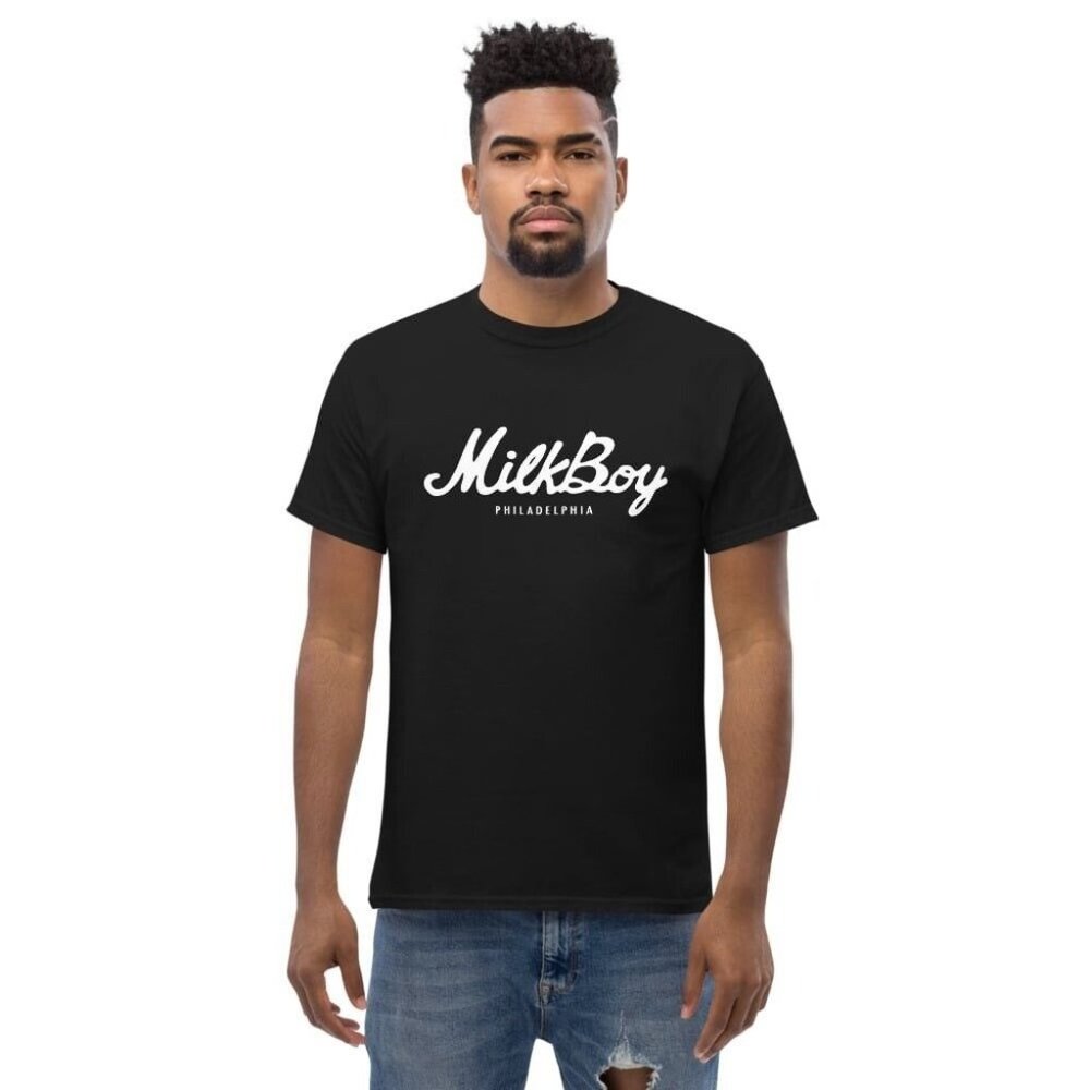 Milkboy Philadelphia Black‎ Tee Shirt Size XL